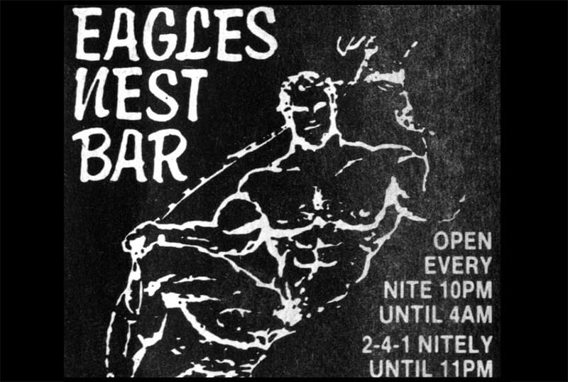 Eagles Nest Bar Old Logo