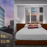 Bedroom with overview shot